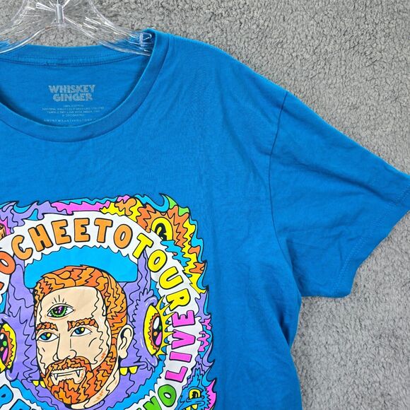 Andrew Santino Tito Cheeto Tour Shirt L Blue Merch Whiskey Ginger Bad Friends - Picture 6 of 9